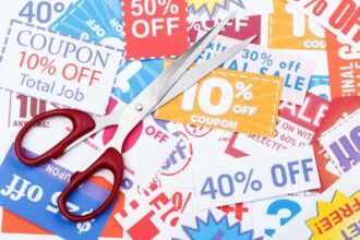 best coupon sites Money saving coupon vouchers with scissors