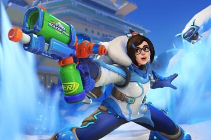 Overwatch 2 x nerf collaboration is now live with new weapon skin