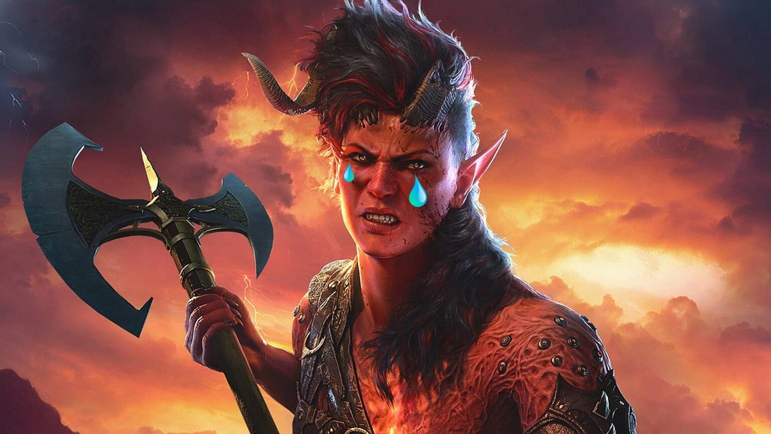 I met a BG3 streamer who played fetch in Karlach's head, but she's sorry