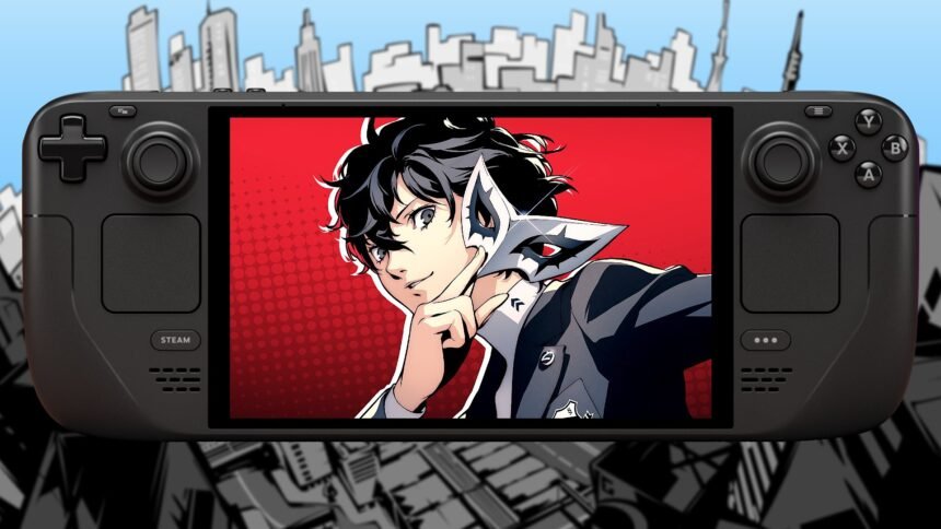 Get 8 incredible steam deck games including Persona 5 for just 14.99